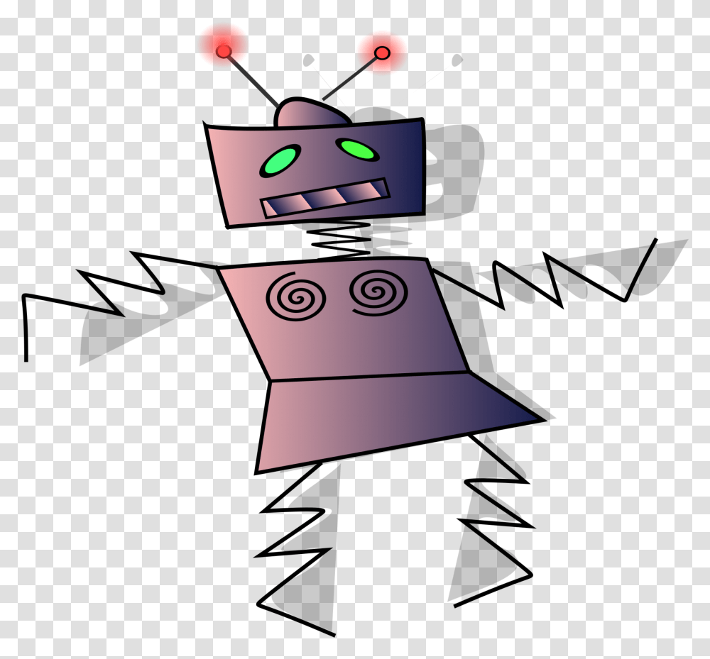 Robot Dancing Cartoon, Juggling Transparent Png