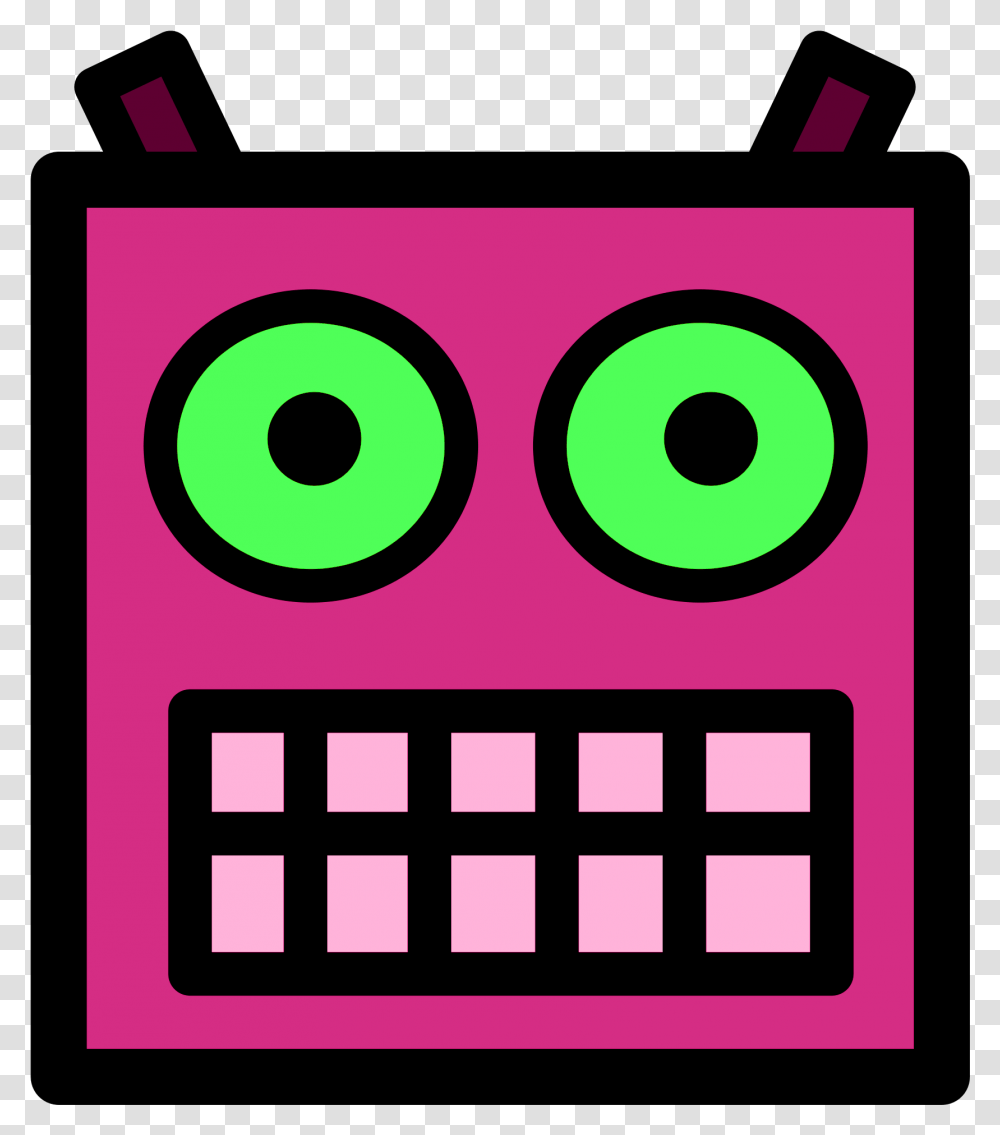 Robot Faces Clipart, Number, Electronics Transparent Png