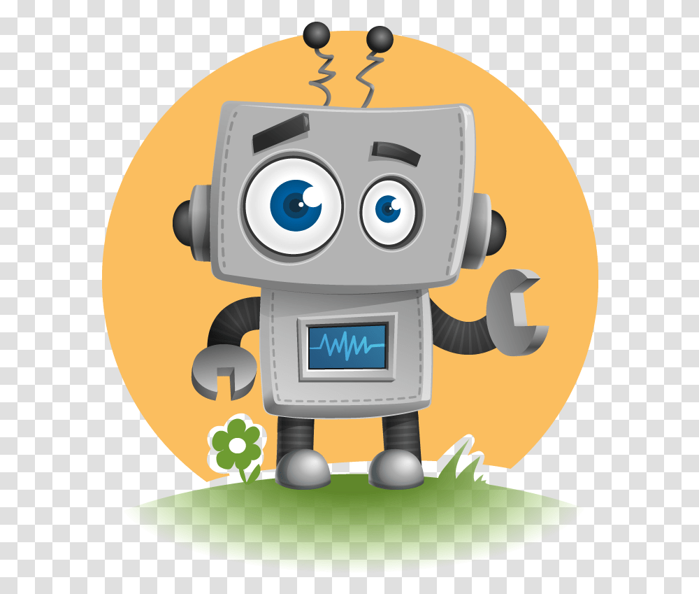 Robot Free To Use Cliparts Cartoon Cute Robot Clipart Transparent Png