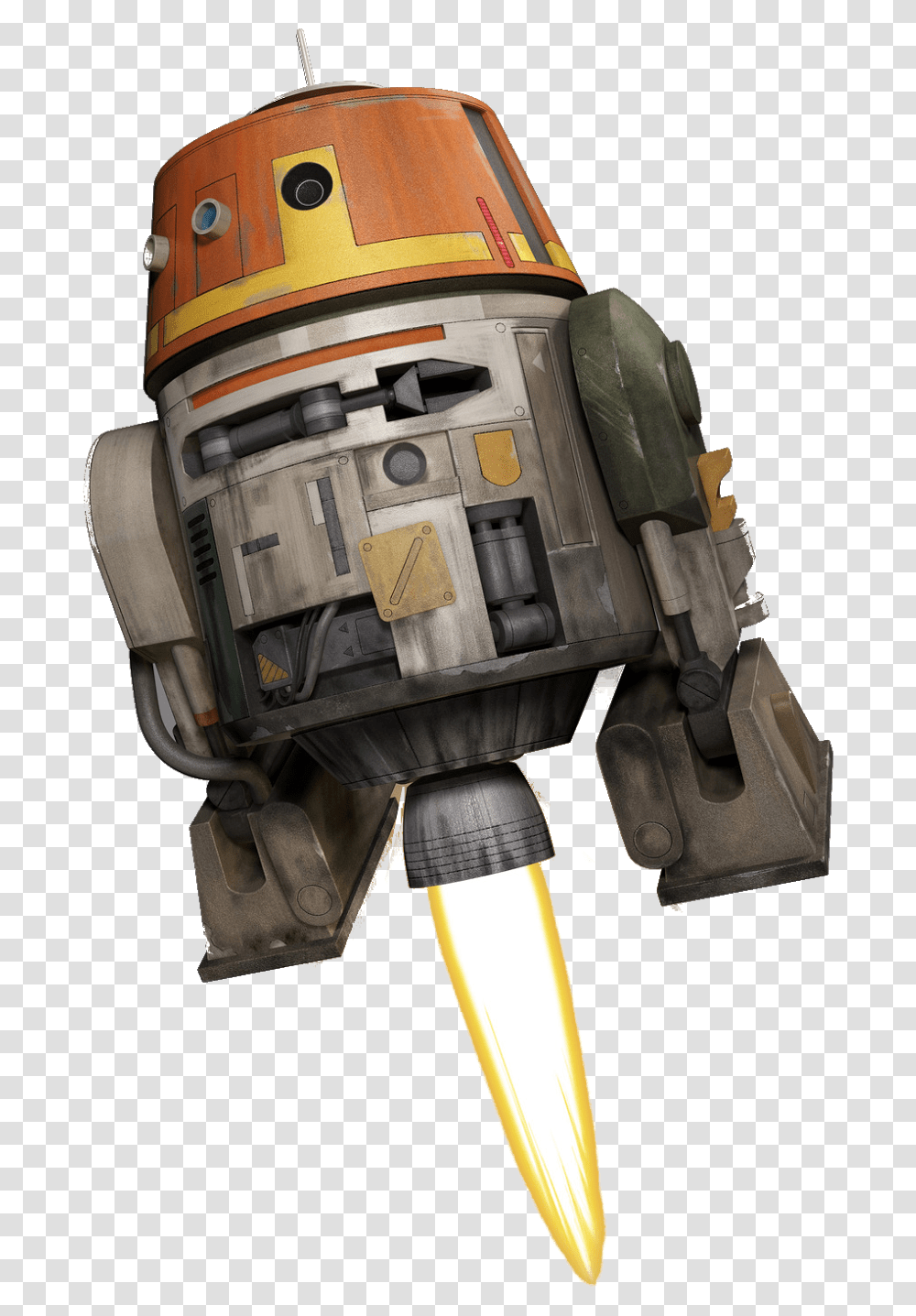 Robot In Star Wars Rebels Download Star Wars Rebels Chopper, Apparel, Helmet, Machine Transparent Png