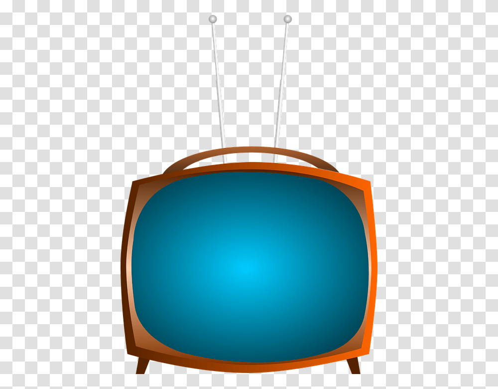 Robot In Tv, Lamp, Monitor, Screen, Electronics Transparent Png