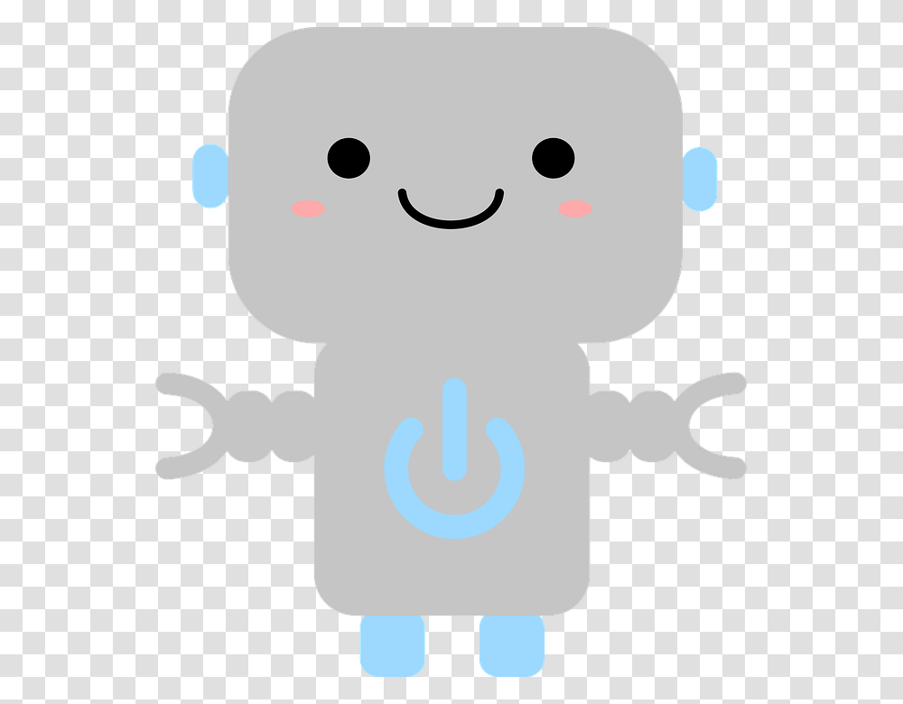 Robot Kawaii, Stencil, Drawing Transparent Png