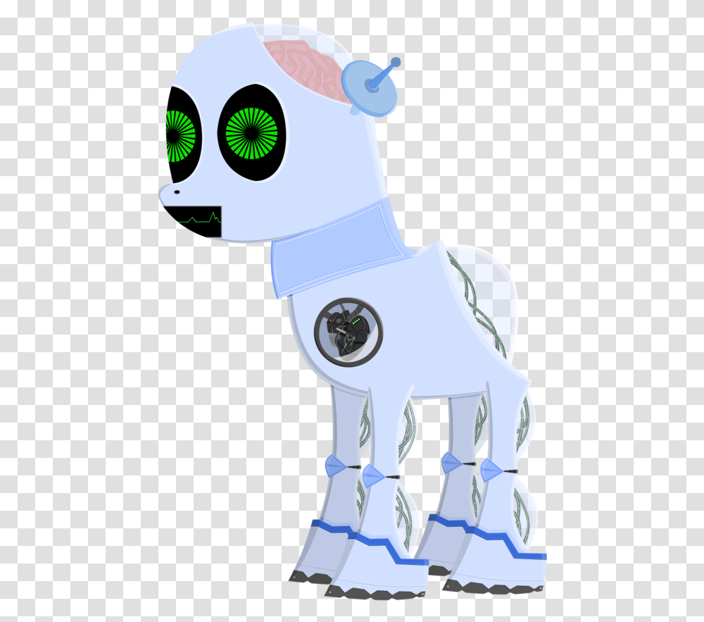 Robot Pony Vector By Esipode D4w2yom Cartoon Transparent Png