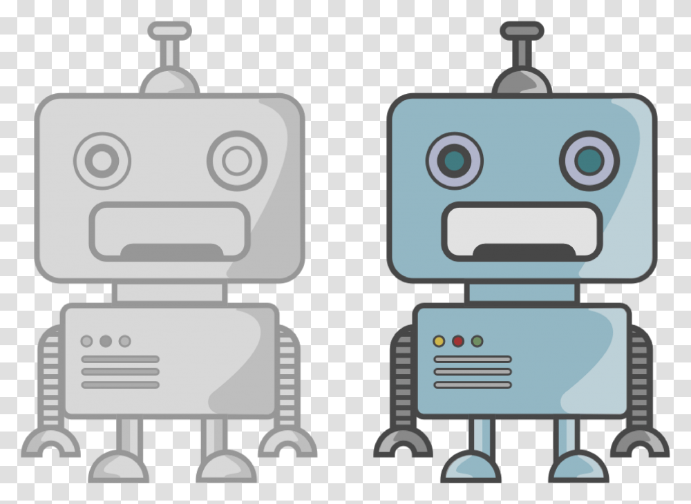 Robot Sketch Transparent Png