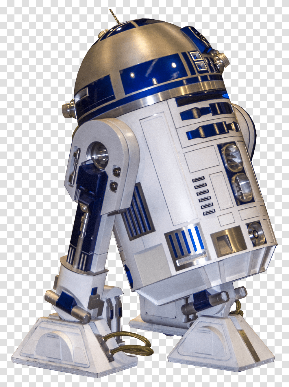 Robot Starwars Film History Star Wars R2d2 Robot, Toy, Helmet, Clothing, Apparel Transparent Png