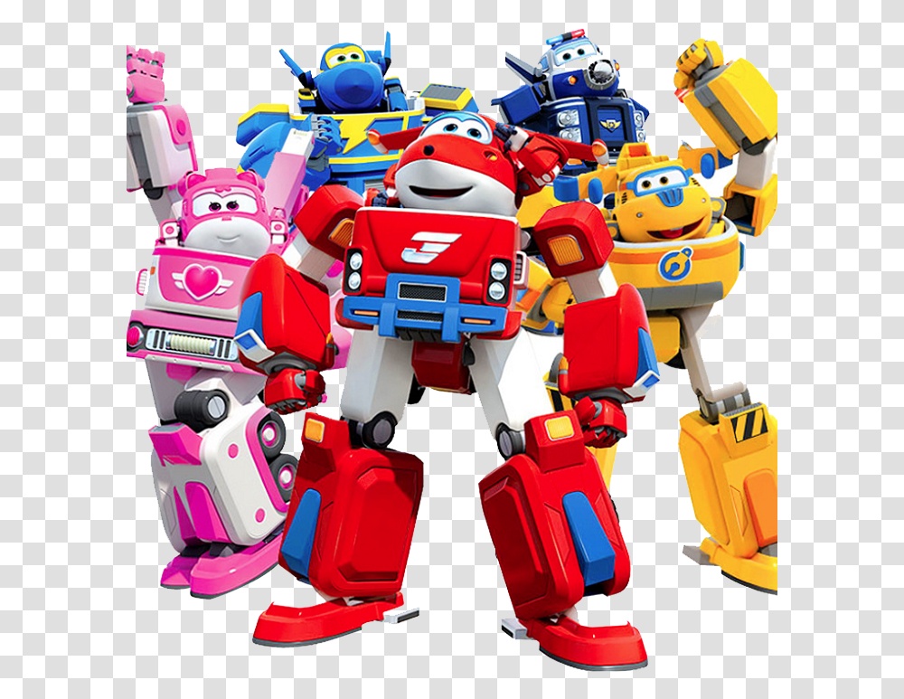 Robot Super Wings Kt Hp Xe Cu H Nh M Hnh Jet Super Wings Transformer Characters, Toy Transparent Png