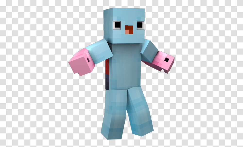 Robot, Toy, Cross, Minecraft Transparent Png