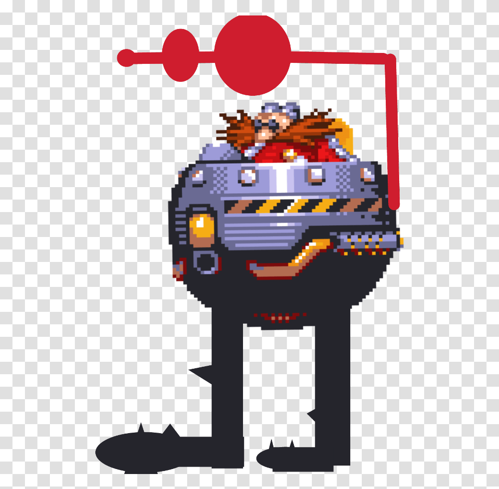 Robotnik Eggman Illustration, Arcade Game Machine, Pac Man Transparent Png