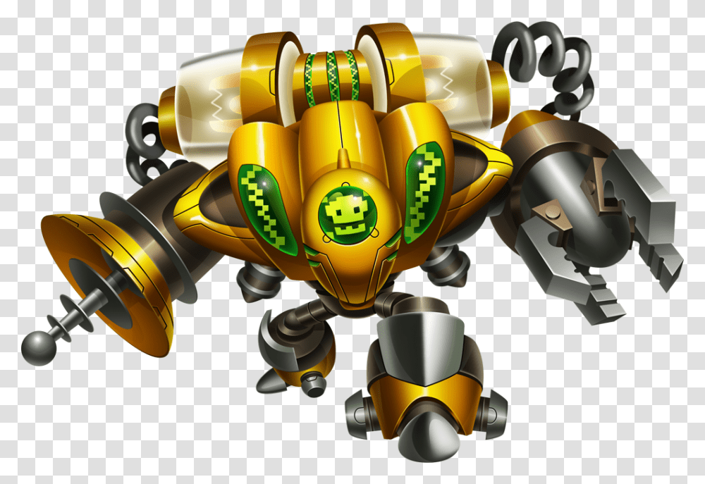 Robots Fighting Big Hero, Toy, Machine, Apidae, Bee Transparent Png