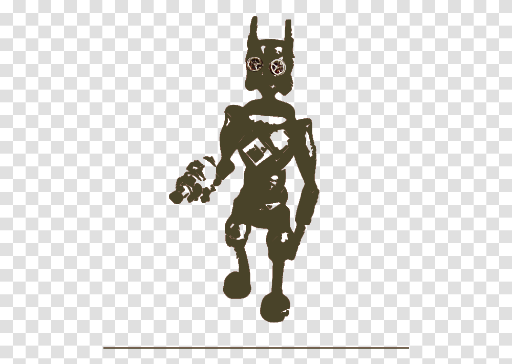 Robots In Steampunk, Alien, Silhouette Transparent Png