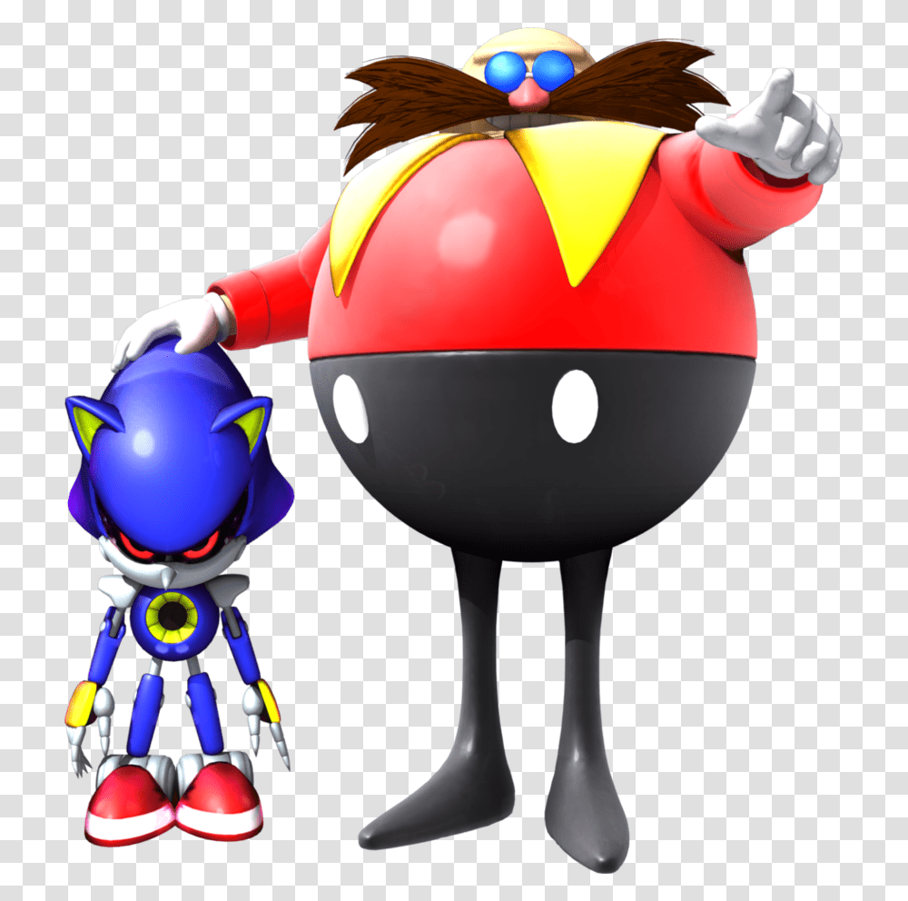 Robtnik And Metal Sonic Eggman And Metal Sonic, Robot, Toy Transparent Png