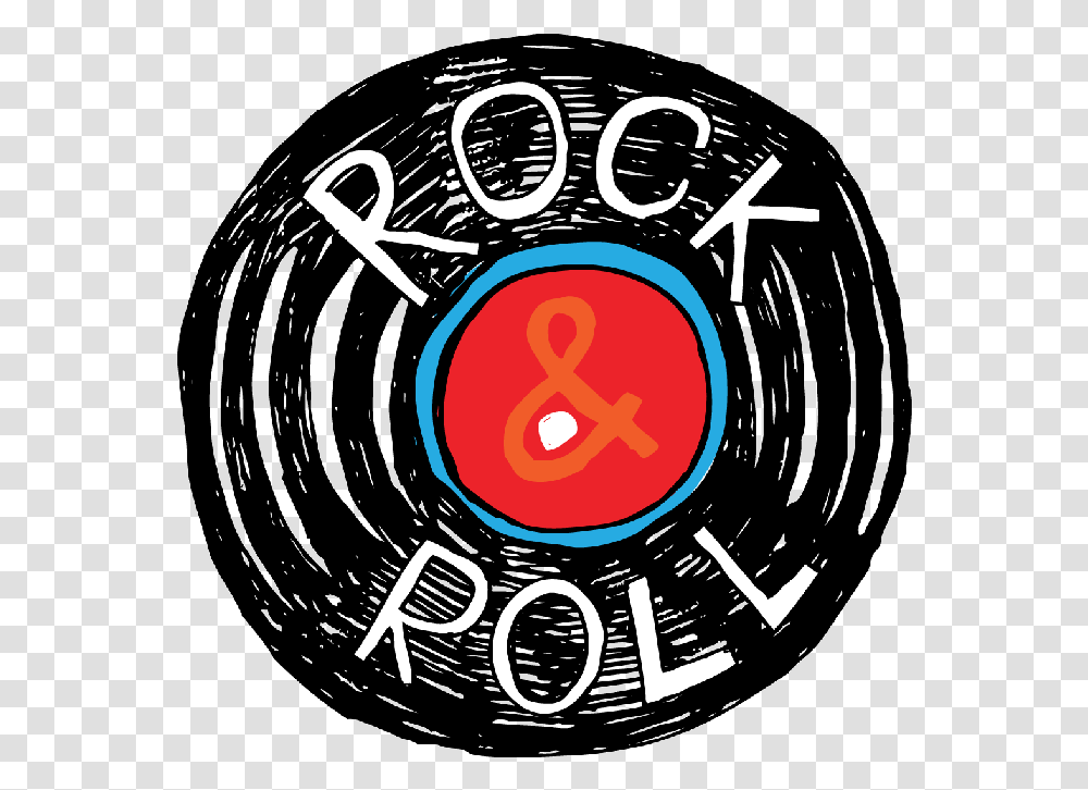 Rock And Roll 7 Image Musica Rock And Roll, Label, Text, Logo, Symbol Transparent Png