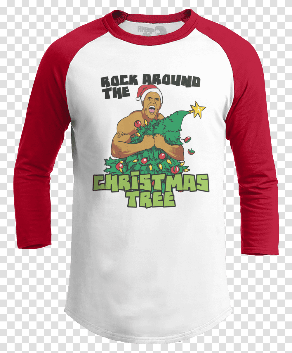 Rock Around The Christmas Tree American Af Aaf Nation Die Hard Shirt, Sleeve, Clothing, Long Sleeve, Person Transparent Png