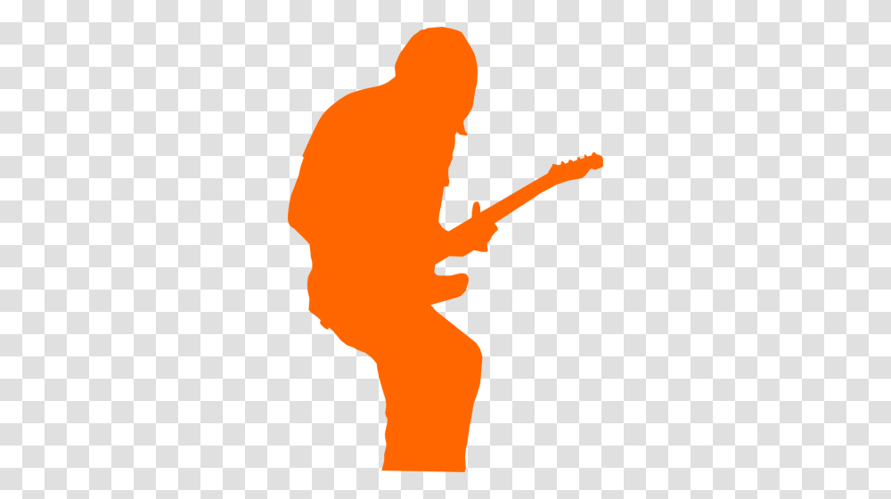 Rock Band Clipart Silhouette, Leisure Activities, Person, Human, Musical Instrument Transparent Png