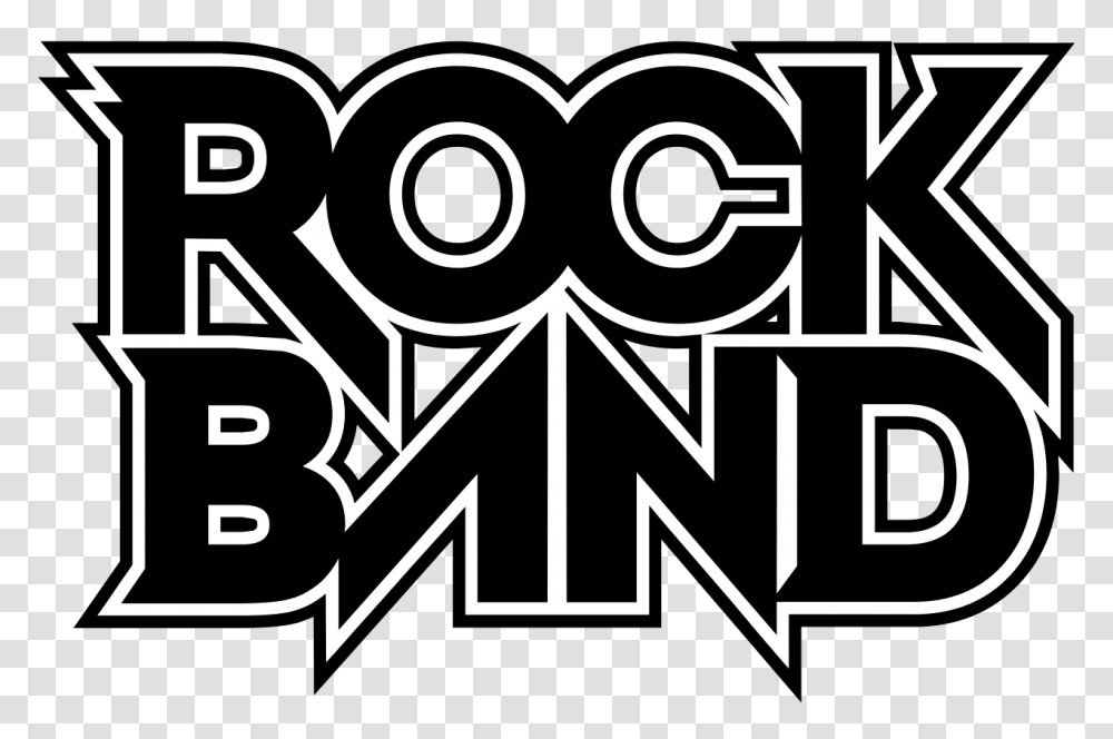 Rock Band Rock Band Font Free, Stencil, Text, Pattern Transparent Png