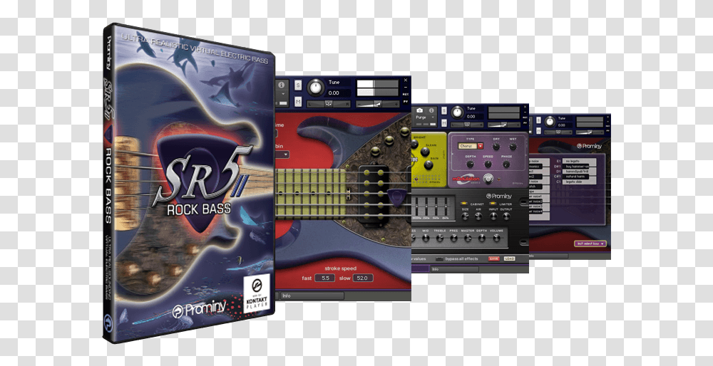 Rock Bass Prominy Sr5 Rock Bass 2 V2, Leisure Activities, Electronics, Guitar, Musical Instrument Transparent Png