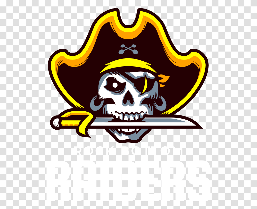 Rock Bottom Raiders Spongebob Fanon Wiki Fandom Canva Gaming Logo, Pirate, Poster, Advertisement, Text Transparent Png