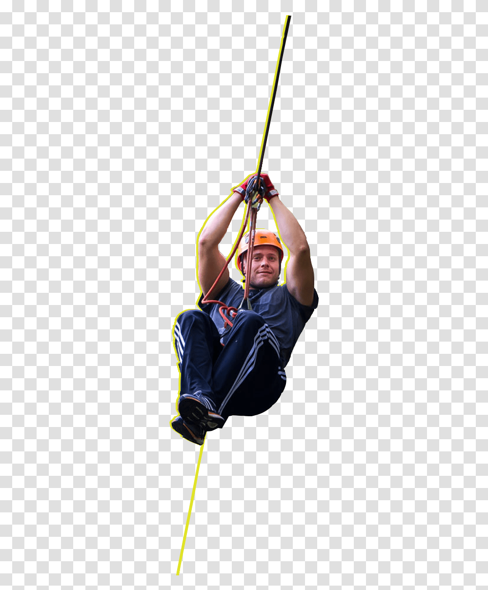 Rock Climbing, Person, Bow, Sport, Outdoors Transparent Png