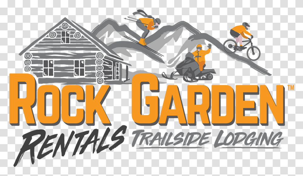 Rock Garden Rentals Trailside Lodging, Housing, Building, House, Cabin Transparent Png