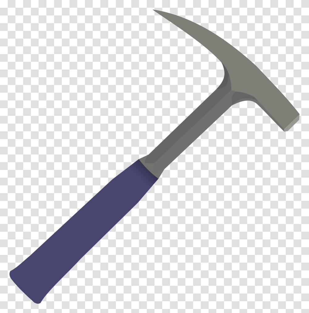 Rock Hammer Clipart, Tool, Axe, Mallet Transparent Png