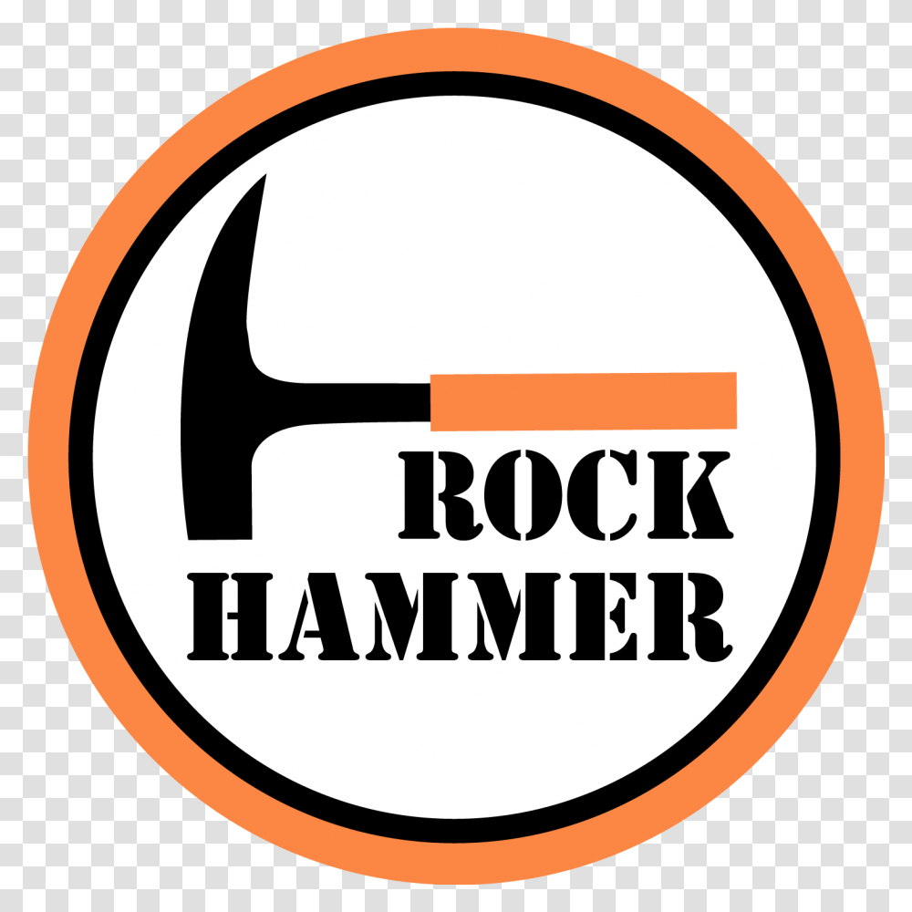 Rock Hammer Logo Design La96 Nike Missile Site Circle, Label, Text, Tool, Leisure Activities Transparent Png