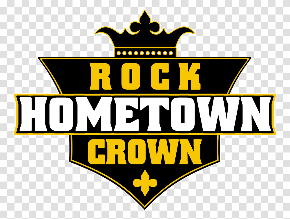 Rock Hometown Crown Logo Free Image Language, Text, Label, Alphabet, Symbol Transparent Png