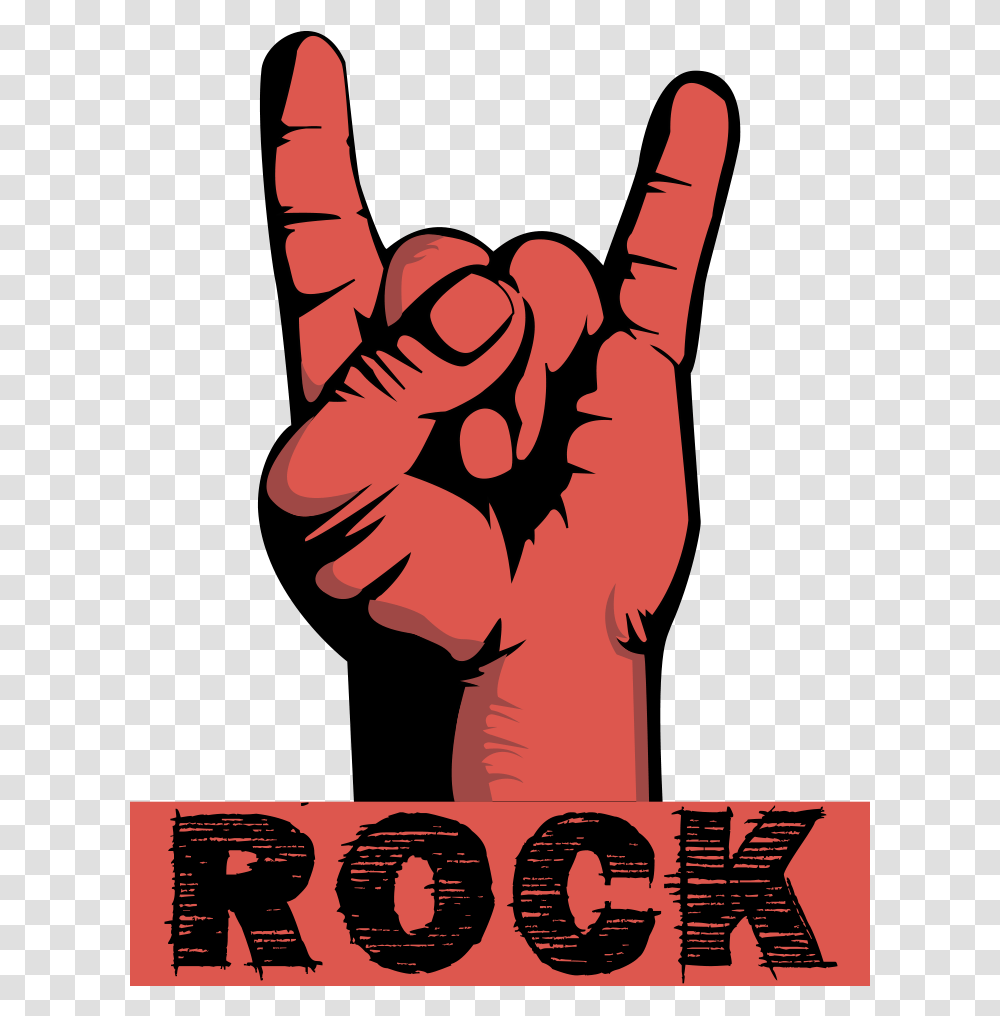 Rock Horns Hand Sign Rock N Roll, Poster, Advertisement, Fist, Person Transparent Png