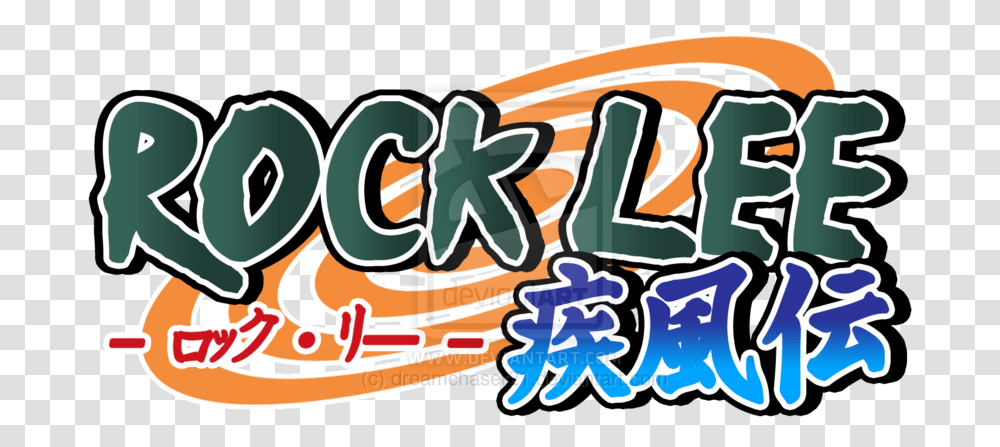 Rock Lee Logo Logos Naruto Characters Rock Lee Logo, Text, Label, Alphabet, Symbol Transparent Png