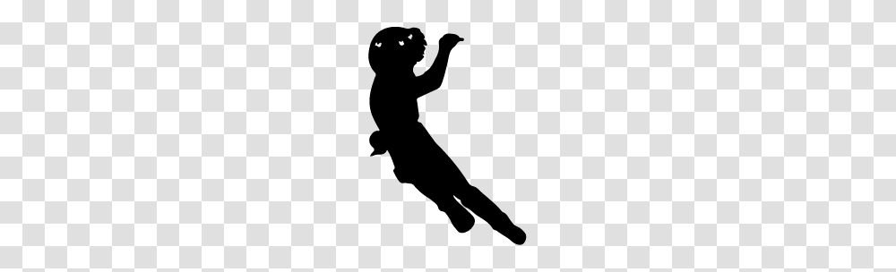 Rock Lee Silhouette Silhouette Of Rock Lee, Person, Human, Leisure Activities, Stencil Transparent Png