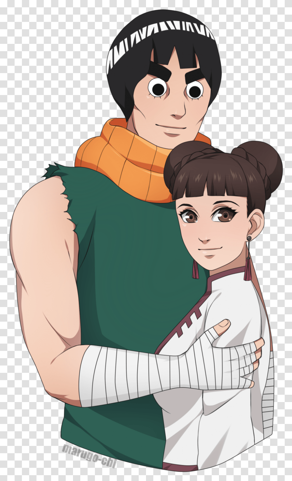 Rock Lee Wife Cartoon, Apparel, Person, People Transparent Png