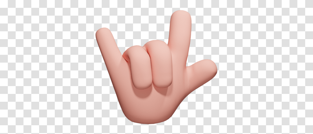 Rock Music Hand Free Icon Of 3d Hands Sign Language, Person, Human, Finger, Thumbs Up Transparent Png