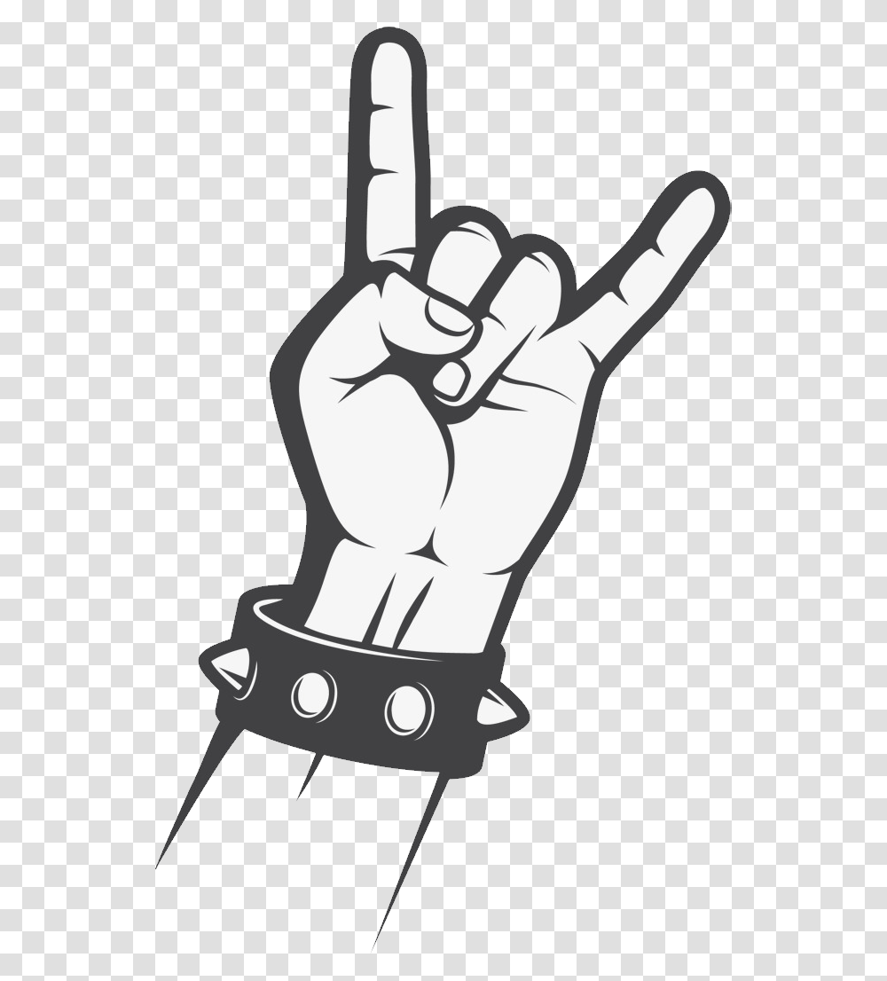 Rock Music, Hand, Holding Hands, Fist, Stencil Transparent Png