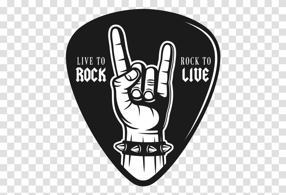 Rock Music Never Too Old To Rock, Hand, Plectrum Transparent Png