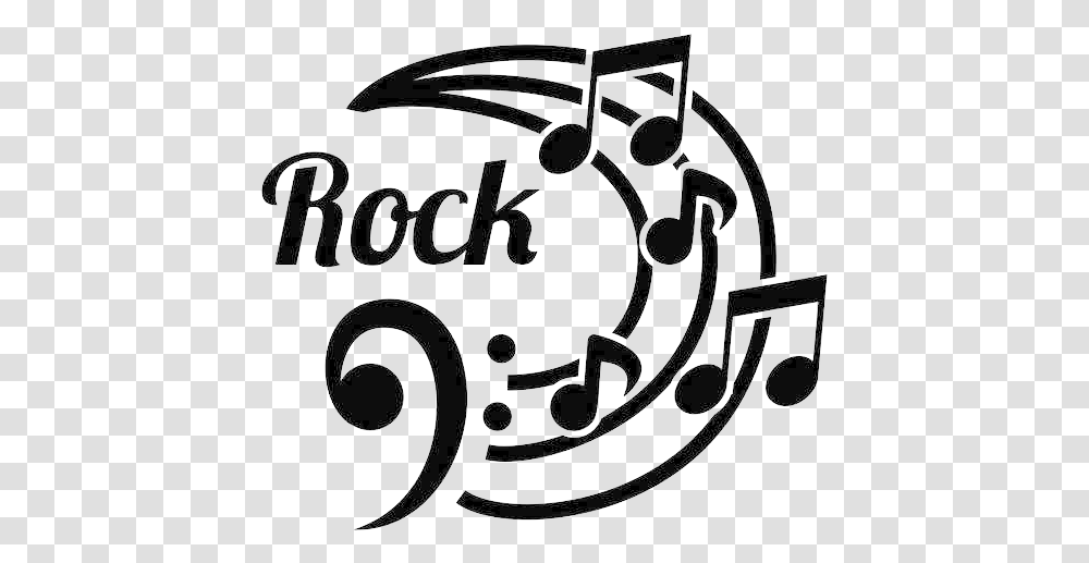 Rock Music Notas Musicales Rock, Number, Alphabet Transparent Png