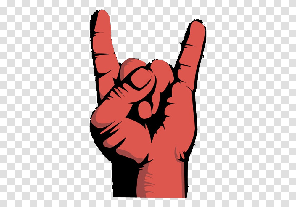 Rock Music Rock Hand Sign, Fist Transparent Png