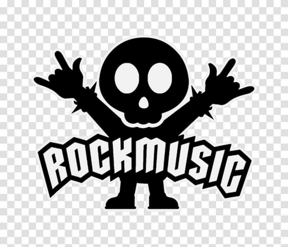 Rock Music, Stencil, Poster, Advertisement Transparent Png