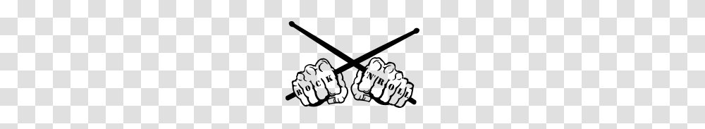 Rock N Roll Drummer Fists, Gray, World Of Warcraft Transparent Png