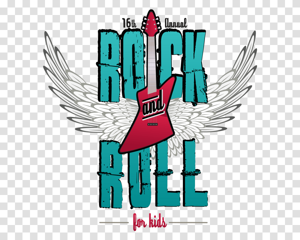 Rock N Roll For Kids Rock N Roll, Emblem, Poster, Advertisement Transparent Png