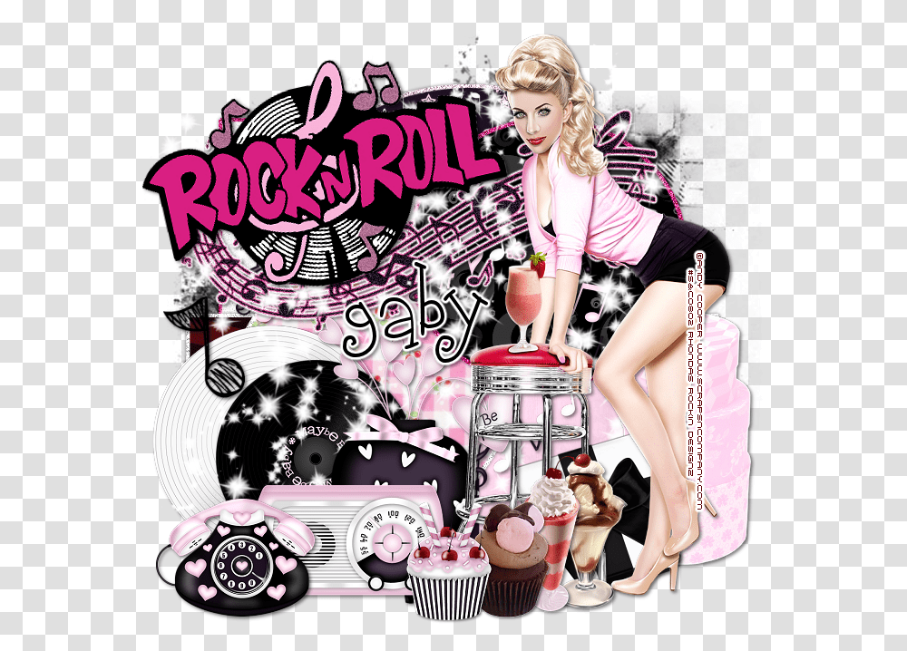 Rock N Roll, Person, Poster, Advertisement, Flyer Transparent Png