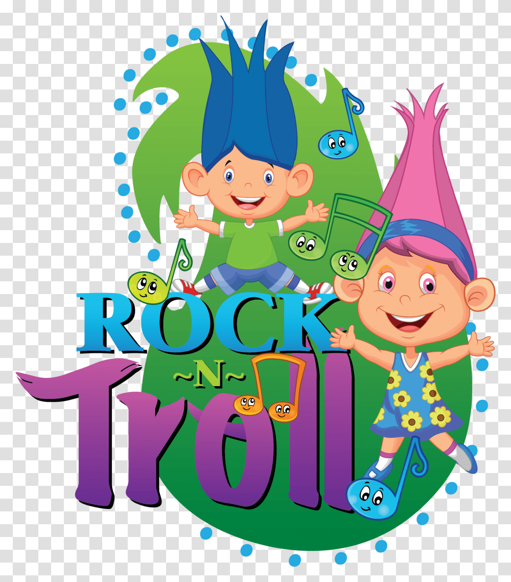 Rock N Troll Mini Camp Cartoon, Apparel, Party Hat Transparent Png
