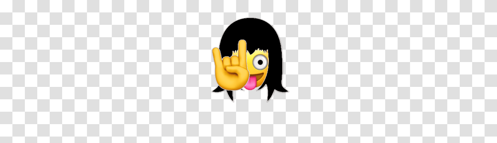 Rock On Emojis Girl, Hand Transparent Png