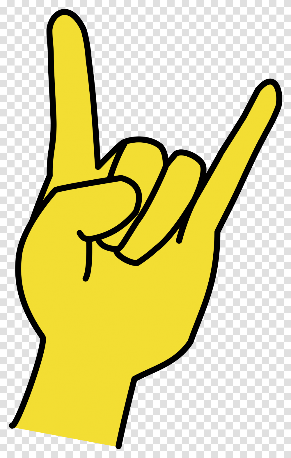 Rock On Hand Clip Art Cartoons Hand Rock Sign Clipart, Fist Transparent Png