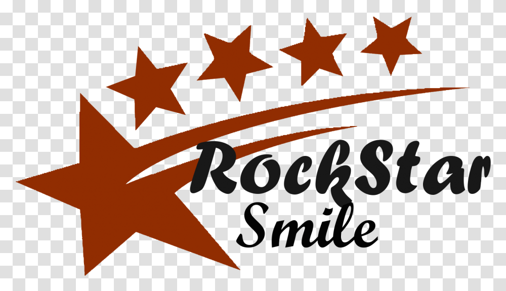 Rock Star Smile, Star Symbol, Poster, Advertisement Transparent Png