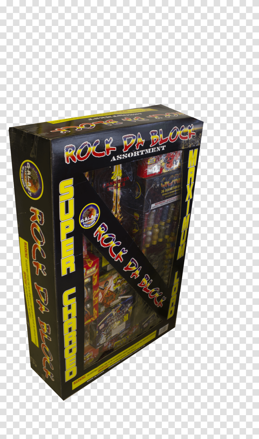 Rock The Block Firework, Arcade Game Machine, Book, Furniture Transparent Png