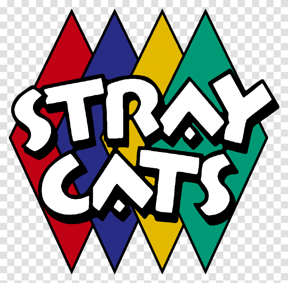 Rockabilly Stray Cats Vintage Band Logo 1980s Rock Rockabilly Bands Logo, Alphabet Transparent Png