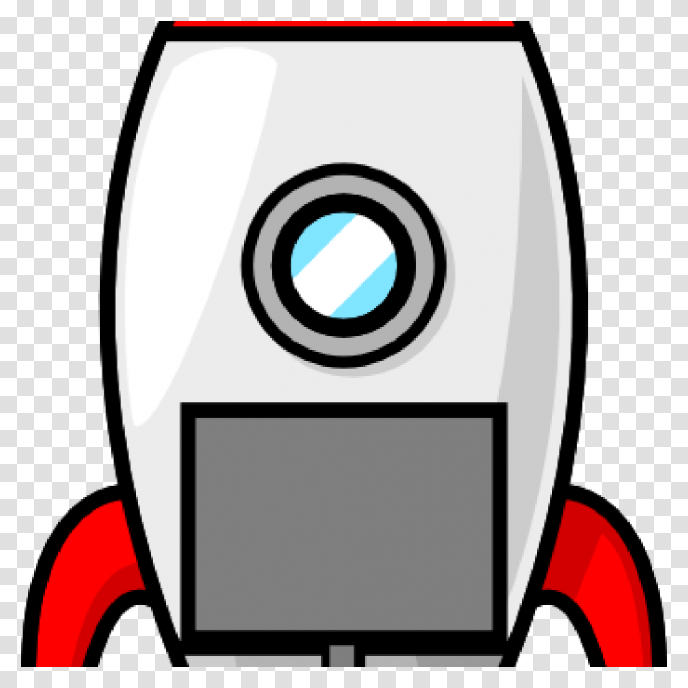 Rocket Clipart Black White Clip Art, Appliance, Electronics, Robot Transparent Png