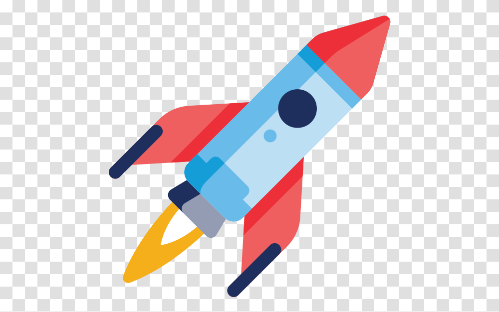 Rocket, Crayon Transparent Png