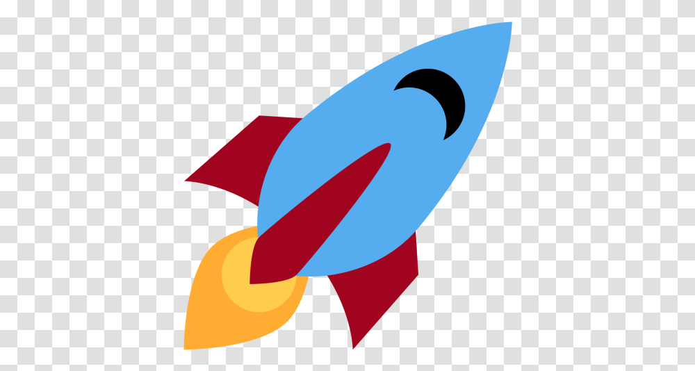 Rocket Emoji Icon Of Flat Style Space Rocket Icon, Clothing, Hat, Symbol, Launch Transparent Png