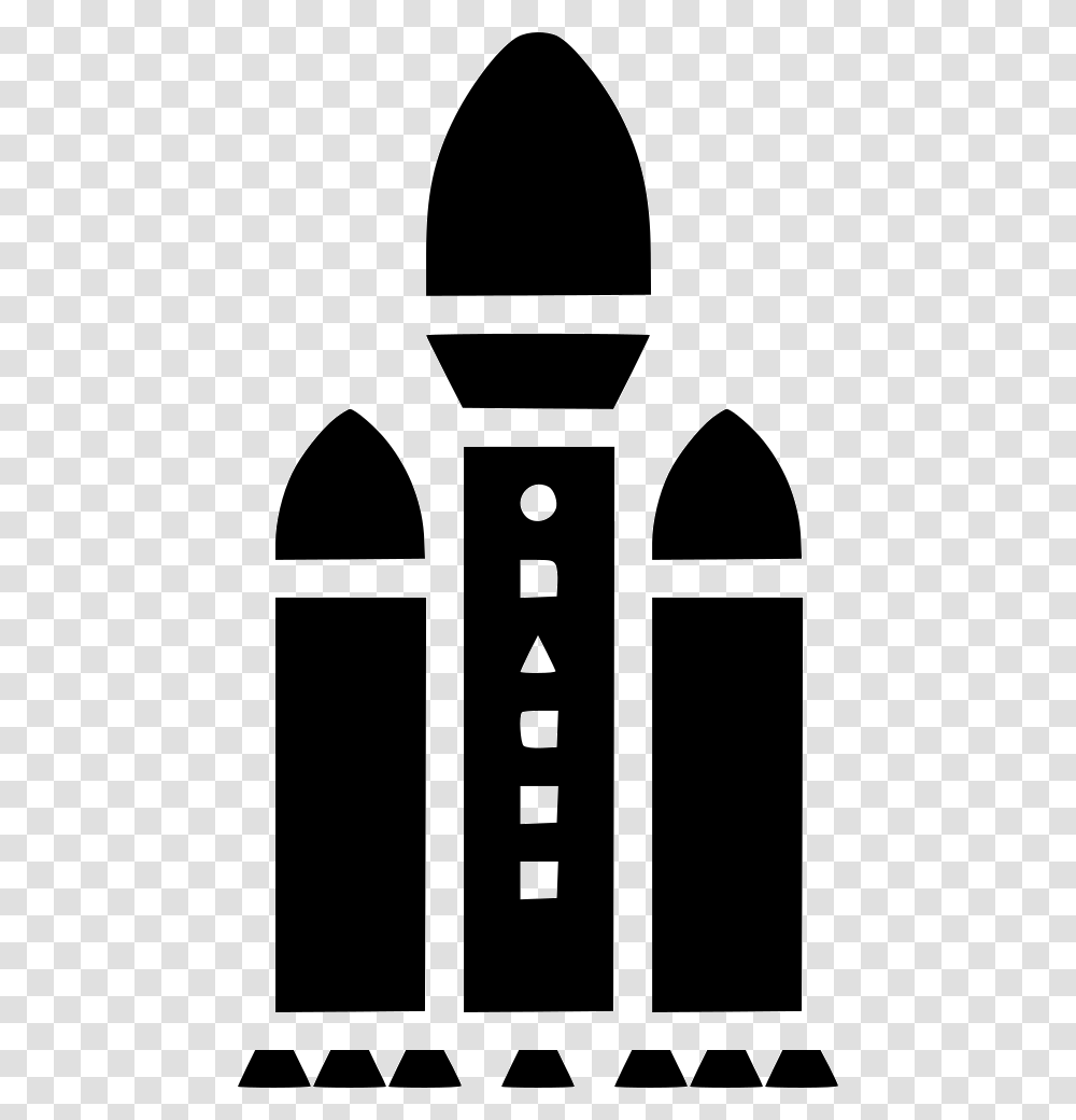 Rocket Falcon Heavy Spacex Falcon Heavy, Light, Stencil, Lighting, Rug Transparent Png