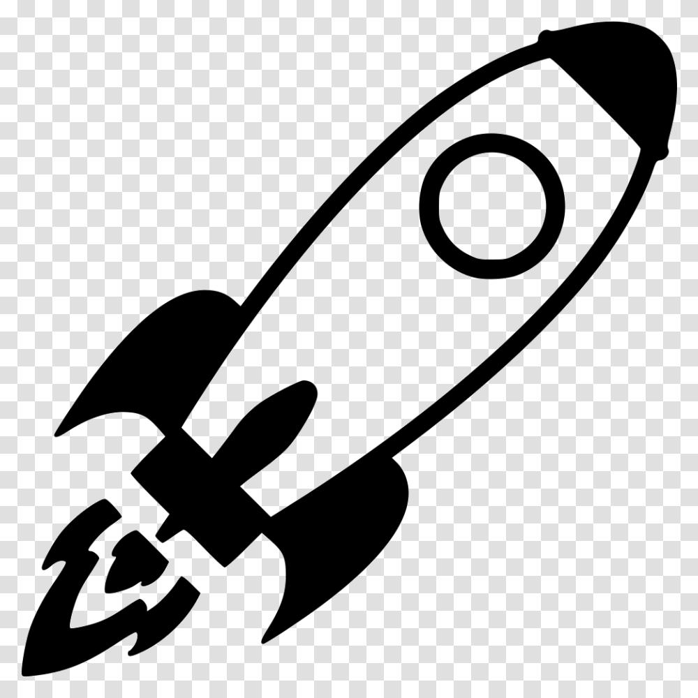 Rocket Icon Free Download, Shovel, Tool, Stencil, Skateboard Transparent Png